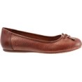 thumbnail image 3 of SoftWalk Napa Ballerine en Cuir Embossé pour Femmes 10 N, 3 of 7