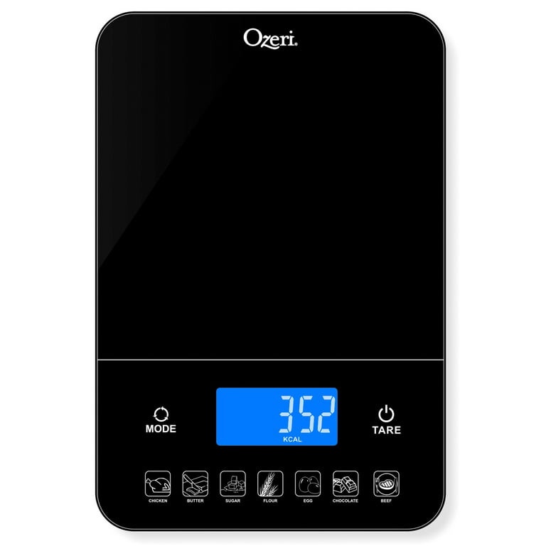 URAMAZ Smart Food Scale for Weight Loss, Stainless Steel Kitchen Scales  Digital Weight Grams and Ounces with Nutrition Analysis App, Food Weight  Scale