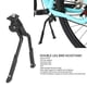 thumbnail image 3 of Soporte De Bicicleta De Doble Pierna, aleación De Aluminio Impermeable Cent Mount Soporte De Bicicleta De Doble Pierna Antideslizante Para Ciclismo, 3 of 7