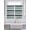 Navy Blue, Fruit Green, Grey, variant on Green Grey Striped Bathroom Window Curtain, Farmhouse Stripes Modern Abstract Art Light Filtering Coffee Kitchen Curtains, Bedroom Living Room Curtains 2 Panel 84"x54"