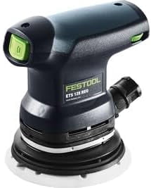 Random Orbital Sander ETS 125 REQ-Plus, Corded Electric Variable Speed Orbital Sander with Dust Removal System