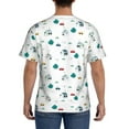 thumbnail image 2 of Naloa Cartoon House Car Men's T-Shirt Sport T-shirt Men's Basic Tee Casual Men's Shirt, Round Neck, Short Sleeves - Large, 2 of 5