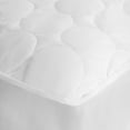 thumbnail image 3 of Microfiber Deep-Pocket Quilted Mattress Pad, White - Full by Blue Nile Mills, 3 of 5