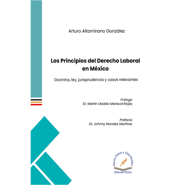 Libro Los Principio Del Derecho Laboral En Mexico Tapa Dura, Autor Arturo Altamirano Gonzalez, Editorial Flores Editor Y Distribuidor