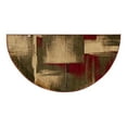 thumbnail image 3 of Unique Loom Barista Collection Area Rug - Timor (3' x 6' Hearth Multi/Red), 3 of 7