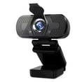 thumbnail image 1 of Cámara web de 1080p con micrófono Full HD con cubierta de privacidad, cámara de computadora USB, Plug and play, para hacer zoom, reuniones y videollamadas ER, 1 of 5