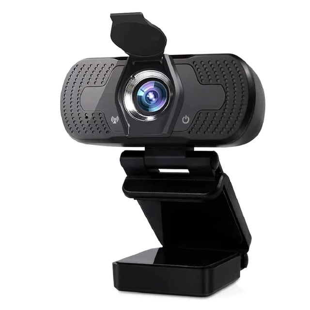 Cámara web de 1080p con micrófono Full HD con cubierta de privacidad, cámara de computadora USB, Plug and play, para hacer zoom, reuniones y videollamadas ER