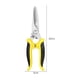 thumbnail image 3 of ¡Gran Oferta!, Tijeras industrialesTijeras multiusos con hojas de acero inoxidable y un mango ergonómico naranja negro amarillo negro verde negro diseñado para una eficiencia Akmoler, 3 of 8