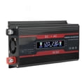 thumbnail image 2 of Inversor de corriente para automóvil de 12 V a 110 V, onda sinusoidal modificada de 300 W, carga rápida USB dual de 4,2 A, pantalla LCD a color, 2 of 8