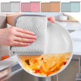 thumbnail image 2 of Fufafayo 4Pcs 10 Pack Microfiber Glass Cleaning Cloths, Streak Free Lint Free Polishing Towels for Windows Mirrors, Highly Absorbent Kitchen Car Furniture Cleaning Rags, 2 of 9