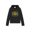 Gucci Men Women Letters Square Print Cotton Sweatshirt Black Hoodie Size s-xl