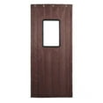 thumbnail image 1 of Efficient Warmth and Insulation 87.8 Inchesx43.3 Inches Large Cold Wind Door Curtaindual Use for Commercial Home Metal Ring Hanging, 1 of 6