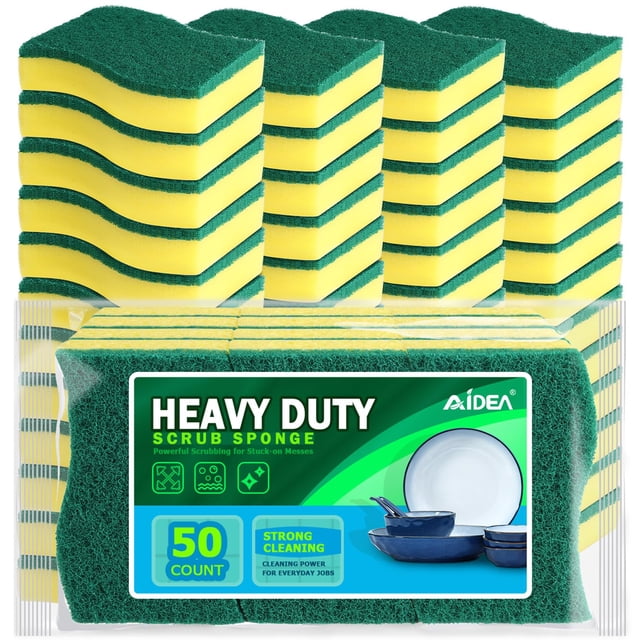 Esponjas de cocina Sponges AIDEA Kitchen, resistentes, 50 unidades