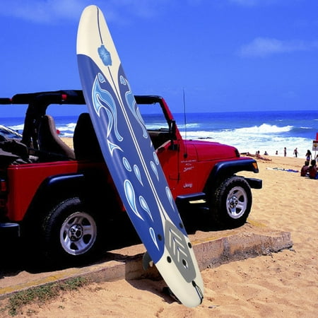 6' Surfboard Surf Foamie Boards Surfing Beach Ocean Body Boarding White