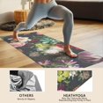 thumbnail image 4 of Pioneer Flower Floral Print Pattern Hot Yoga Mat Towel Non Slip for Hot Yoga - Quick-Drying Yoga Mat Cover with 4 Corner Pockets with Travel Bag - Hot Yoga Towel Non Slip 70"x26", 4 of 6
