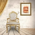 thumbnail image 3 of Marshall, Laura 12x14 Gold Ornate Wood Framed with Double Matting Museum Art Print Titled - Desert Blooms Abstract II Fall, 3 of 4