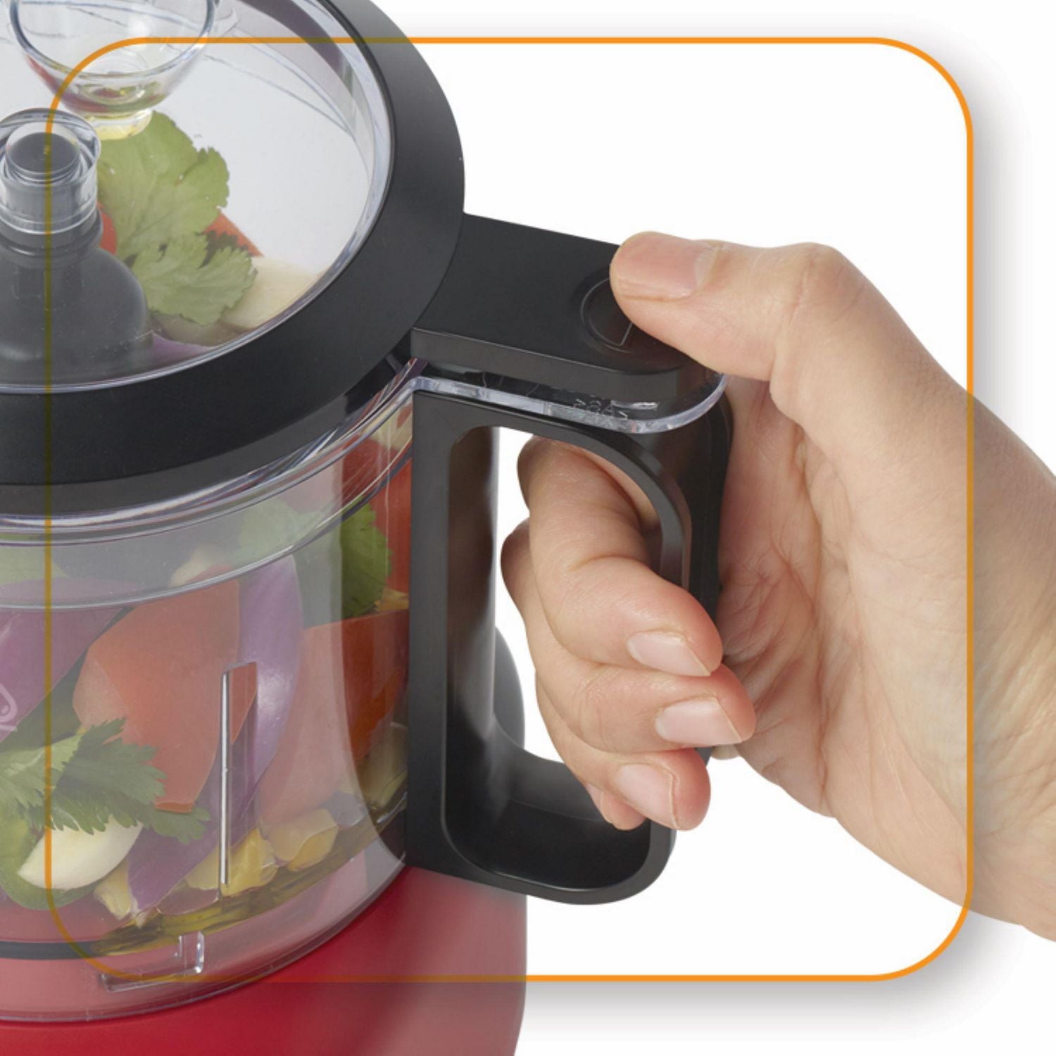 Starfrit Electric Food Chopper, 3.5-Cup BPA-Free Bowl, Stainless Steel Blade, One-Touch Pulse & On Modes, Compact Design, Dishwasher-Safe Parts, Non-Slip Feet, Easy Cord Storage, Great Food Chopper