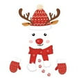 thumbnail image 2 of Rewenti Christmas Decorations Christmas Ddecorating Snowman Fridge Applique Suitable for Fridge Cupboard Home Decor, 2 of 3