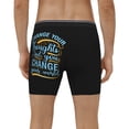 thumbnail image 2 of Men's Boxer Briefs, Not All Those Who Wander Are Lost 2 Soft and Breathable Mens Underwear Boxer Briefs With Widen Waist, 2 of 5