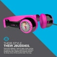 thumbnail image 3 of JLab Audio JBuddies Kids - folding, Volume Limiting Headphones, GUARANTEED FOR LIFE - Black / Pink, 3 of 7