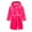 Hot Pink, variant on Boys Girls Robe Hooded Bathrobe Toddler Robes Soft Coral Fleece Pajamas Unisex Dressing Gown for Kids (Pink, 11-12 Years)