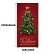 thumbnail image 2 of 10-50 unids/pack pegatinas de Feliz Navidad 5x10cm rectángulo rojo decoración de caja de regalo de Navidad sello adhesivo lindo Santa pegatinas papelería, 2 of 4
