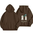 thumbnail image 5 of XXWXYD Girls Halloween 𝖦host Pumpkin Hoodies Oversized Pullover, Pockets Long Sleeve Sweatshirt Comfy Fall Clothes Sp𝗈oky Season Cute Top, 5 of 6