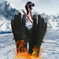 thumbnail image 4 of Yuhsdv Men Women USB Heated Gloves Hand Warmer Thermal Touch Screen Gloves (Black), 4 of 8