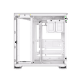 thumbnail image 5 of CORSAIR 6500X Mid-Tower ATX Dual Chamber PC Case ? Panoramic Tempered Glass ? Reverse Connection Motherboard Compatible ? No Fans Included ? White, 5 of 18
