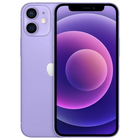 Restored Apple iPhone 12 Mini 64GB 5G Purple (Fully Unlocked) (Refurbished)
