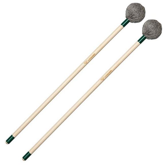 Vater Front Ensemble Series Marimba Mallets Medium Soft Oval Head