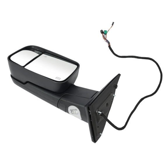 Fits for 2019-2021 Ram 2500 3500 Passenger Side Towing Mirror Rearview Mirror