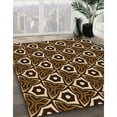 thumbnail image 2 of Ahgly Company Indoor Rectangle Patterned Peru Brown Area Rugs, 5' x 7', 2 of 6