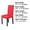 Red, variant on PicccoCasa 1 Piece Stretch Spandex Stretch Chair Cover,(M Size, Black)
