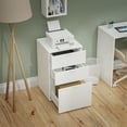 thumbnail image 3 of Kappesberg Richmond 3-Drawer File Cabinet: Organized and Stylish Functionality for Adults and Teens, 3 of 5
