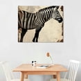 thumbnail image 2 of Nawypu  African Animals Wall Art Canvas Prints Giraffe Zebra Elephant Leopard Painting African Landcape Living Room Bedroom Decor, 2 of 4