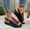 Wine, variant on Under $15 Sandals Women, Xunlbb Women's Fashion Casual Summer New Solid Color Fish Mouth Open Toe Buckle Wedge Heel Thick Bottom Sandals(Black,36)