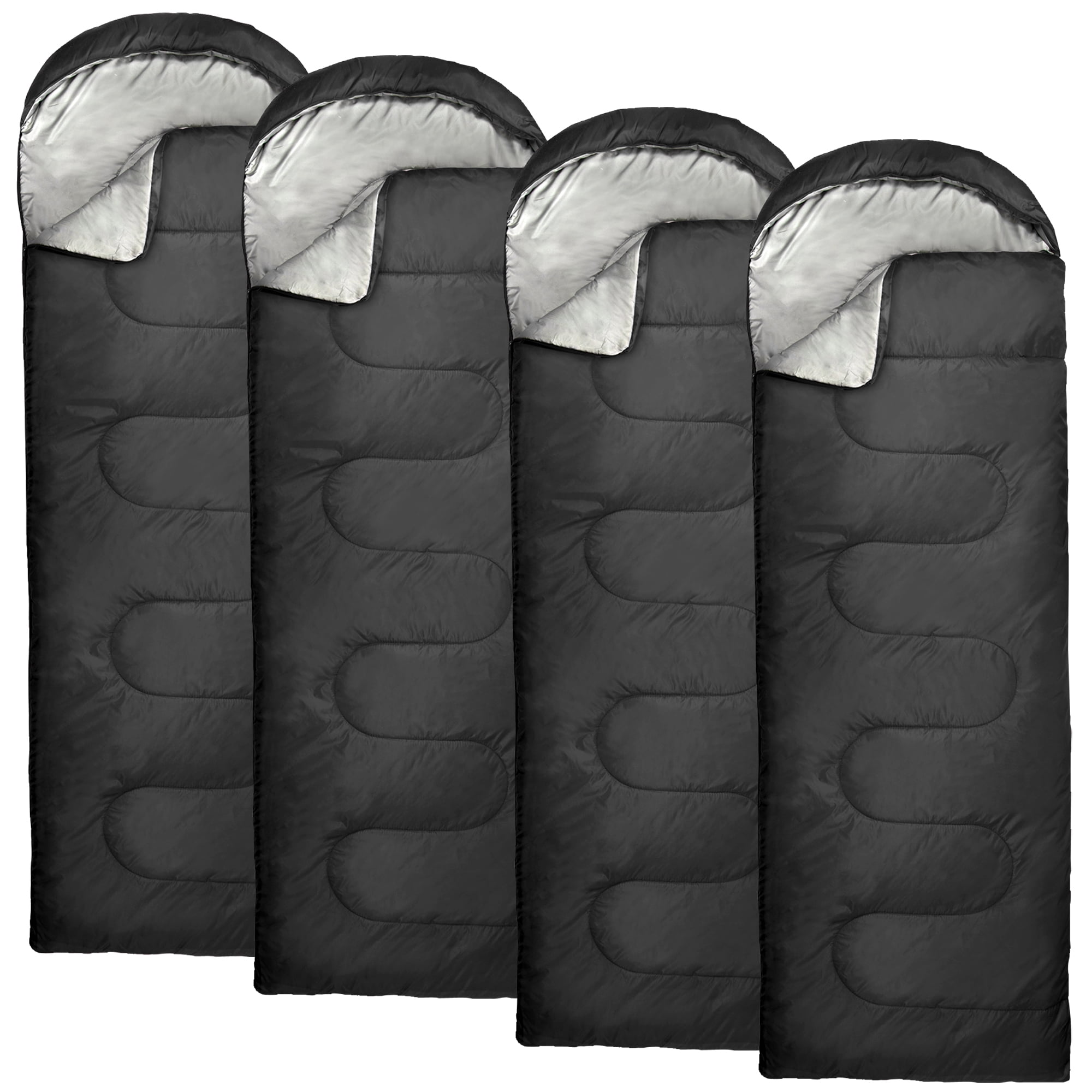 Trail Maker 50-70 F Rectangular Sleeping Bag, Black