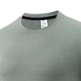thumbnail image 4 of Men's Short Sleeve UPF 50+ Cooling T-Shirt Quick Dry Workout Athletic Running Swim Tops Tee Rash Guard Performance Shirts Big and Tall Size M-4XL Green, 4 of 4