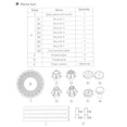 thumbnail image 2 of Solar Power Fountain with LED Lights - Illuminate Your Water Garden Day and Night k_Perfect Gift, 2 of 5