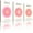 Pink 3 Piece - 3, variant on Pink Wall Decor Sets of 3 Posters for Room Aesthetic,Trendy Preppy Poster Girly Pink Butterfly Canvas Wall Art Funky Pink Inspirational Quotes For Home Bedroom Apartment Decor 12"x16" Unframed