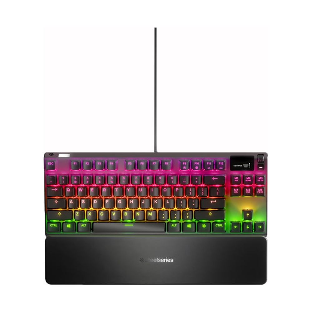 SteelSeries Apex 7 Tkl Compact Mechanical Gaming Keyboard, Black - image 4 of 6
