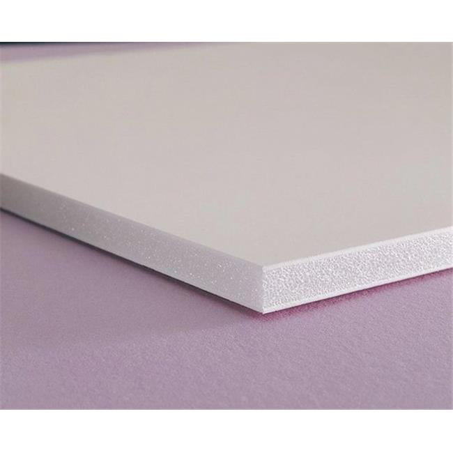 25-4x4 Foam Core 3/16" Thick  4" x 4" White Foamcore Foam Board Framing Art 