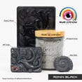 thumbnail image 2 of Ronin Black Mica Powder Pigment (25g) for DIY Crafts: Woodworking, Resin, Soap, Paint, and More, 2 of 4