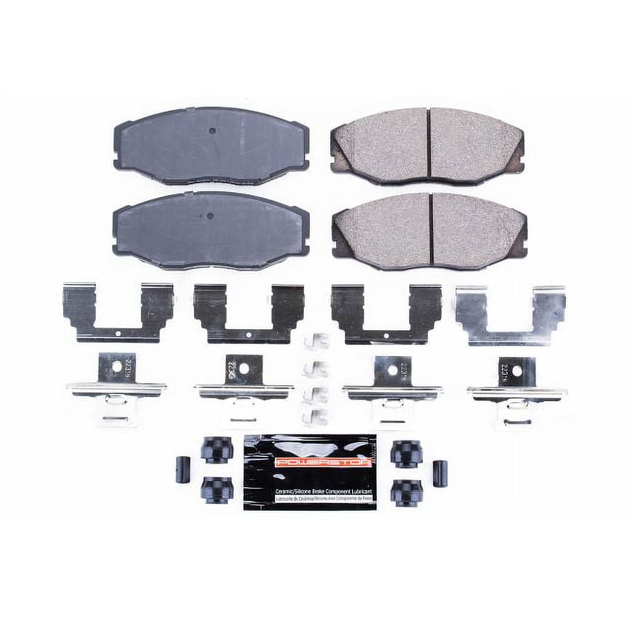 Power Stop Front Z23 Evolution Carbon-Fiber Ceramic Brake Pads Z23-604