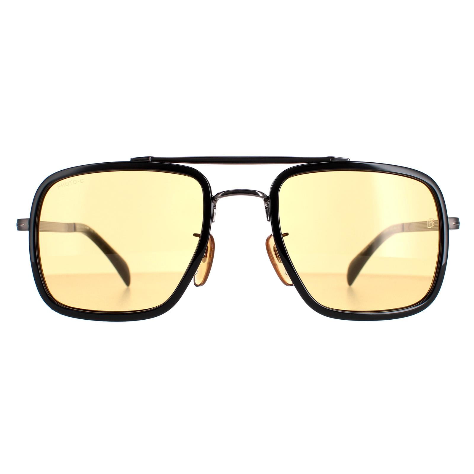 [David Beckham] DB 1033/S 男性 サングラス BLACK/GREY 49/23/145 並行輸入品 David Beckham DB 1033⁄S Sunglasses BLACK⁄GREY 49⁄23⁄145 -