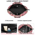 thumbnail image 3 of Shiba Inu Dog and Flower Floral Travel Tote Bags for Women Carry On,Large Weekender Bags for Women Travel,Multi Functional Duffle Bag for Work,Shopping,Sports, 3 of 5