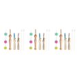 thumbnail image 2 of Guardoinrt Efficient Embroidery Punch Needle Pen Sewing Kit Knitting Tool 3x Needle 5 Threader 10cm 3Set, 2 of 6