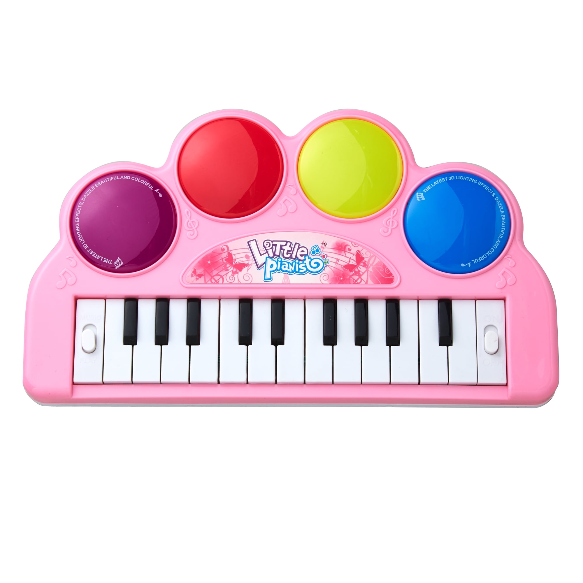 Kole Imports Little Pianist Light Up Keyboard Piano for Boys and Girls