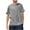 Gray, variant on Maean Mens Short Sleeve Shirts Crew Neck Buttons Loose Tee Summer Causal Plain Tshirts Clothes